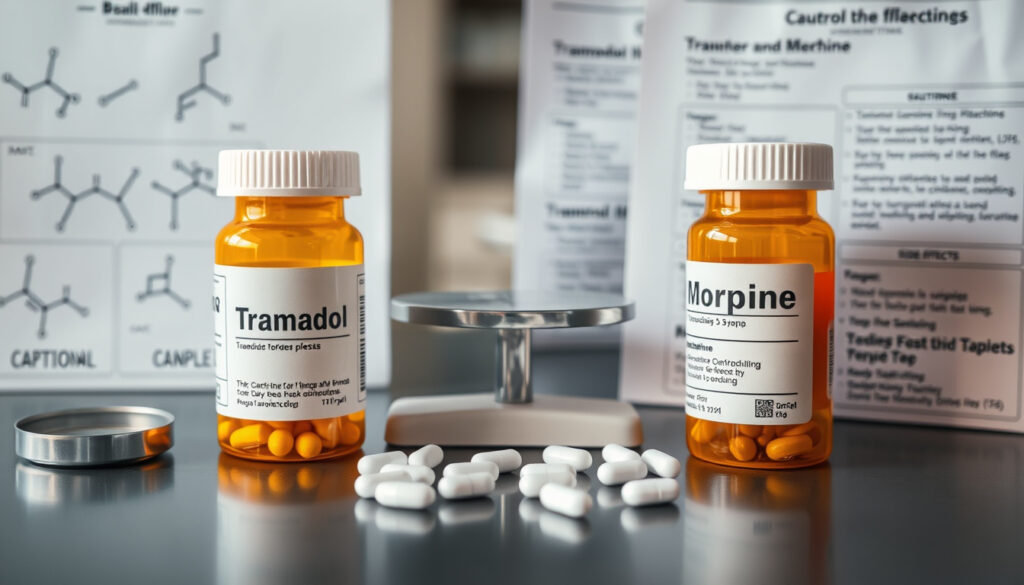 Tramadol: usos, efectos secundarios y comparación con morfina